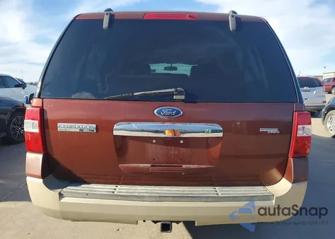 2007 Ford Expedition El Eddie Bauer из США, поврежденный, VIN 1FMFK17587LA97500